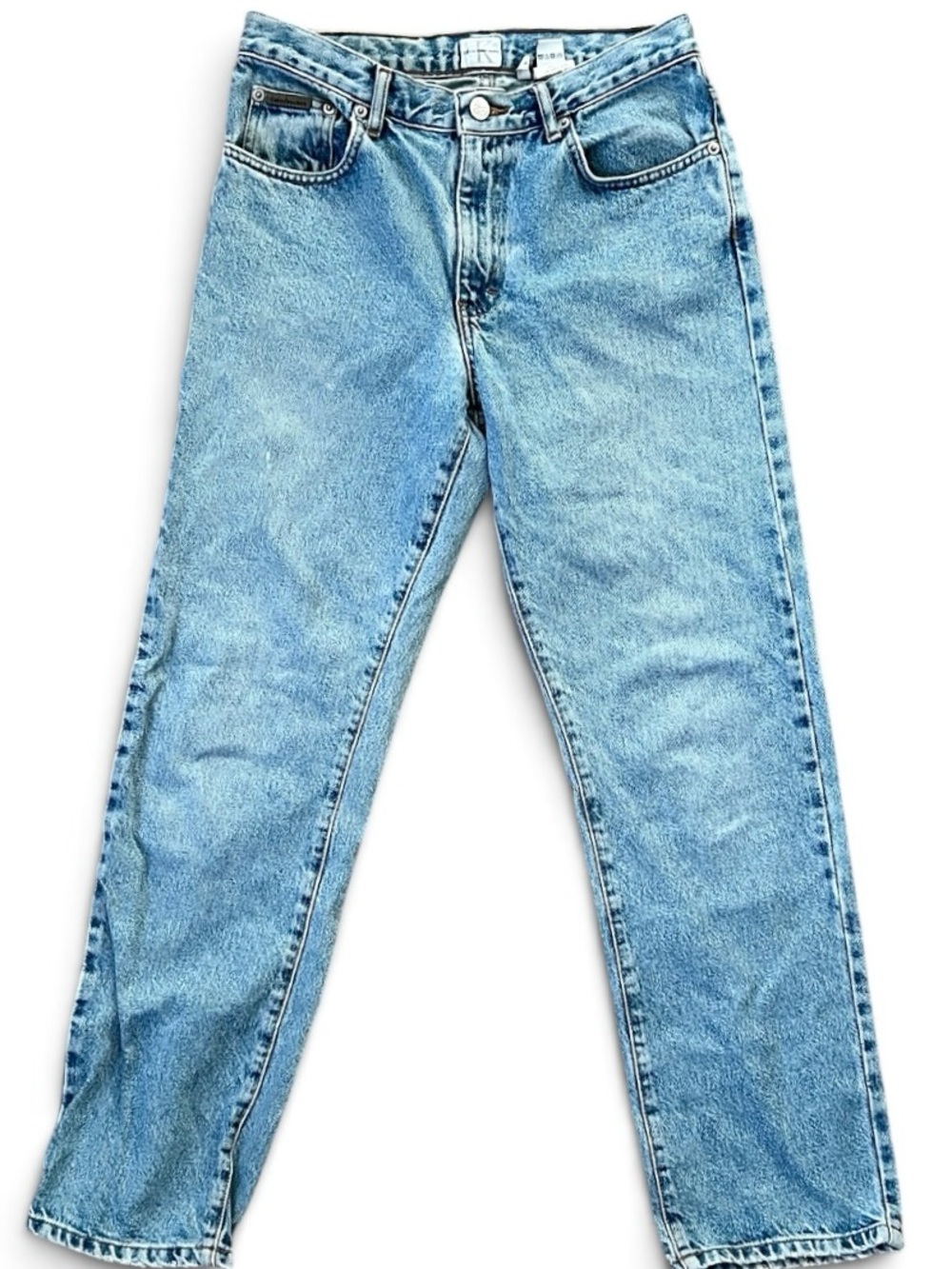 Vintage Calvin Klein low-rider double stoned wash Straight Leg Jeans